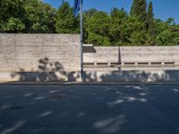 Barcelona's Urban Landscape: Road and Hard Shadow