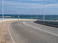 Barcelona: Urban Road and Coastal Pier