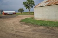 Barn and Gravel Road: Exploring the Rural Landscape