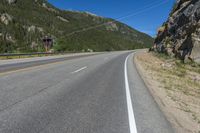 Armco Barrier at Berthoud Pass: A USA Landscape