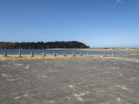 Beach Horizon: Azure Ocean and Clear Sky