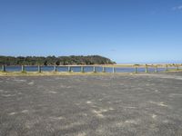 Beach Horizon: Azure Ocean and Clear Sky