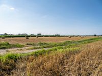 Beautiful Rural Landscape with Clear Sky in Germany