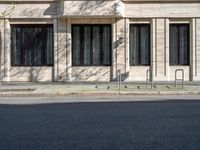 Beige Facade: A Rectangle Window in Berlin