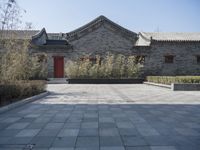 Beijing's Urban Plaza: A Clear Sky Oasis