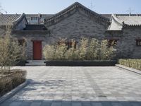 Beijing's Urban Plaza: A Clear Sky Oasis