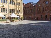 Berlin Architecture: A Brick Building in the City