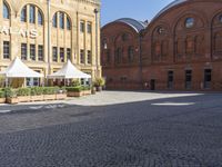 Berlin Architecture: A Brick Building in the City