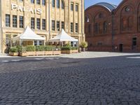 Berlin Architecture: A Brick Building in the City