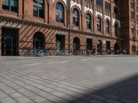 Berlin Architecture: Brick Wall and Shadow