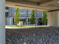 Berlin Architecture: A Concrete Façade on a Building