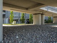 Berlin Architecture: A Concrete Façade on a Building