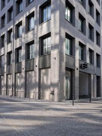 Berlin Architecture: City Cobblestone Road 003