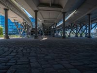 Berlin's Architecture Under Clear Skies