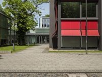 Berlin Architecture: A Building Surrounded by Trees