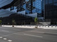 Berlin Architecture: Futuristic Glass Facade in the City