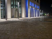 Berlin Architecture: A Modern City at Night