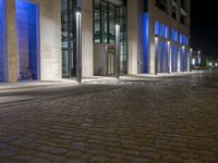 Berlin Architecture: A Modern City at Night