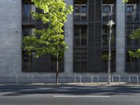 Berlin Architecture: Road Through a Residential Area