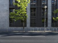 Berlin Architecture: Road Through a Residential Area