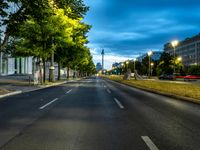 Berlin Architecture: Straight Down the Road