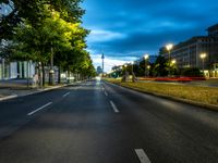 Berlin Architecture: Straight Down the Road