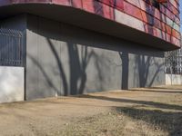 Berlin Architecture: Sunlight on a Brick Facade