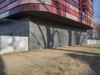 Berlin Architecture: Sunlight on a Brick Facade