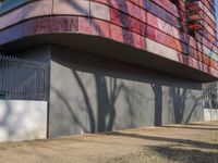 Berlin Architecture: Sunlight on a Brick Facade