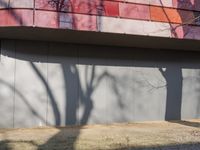 Berlin Architecture: Sunlight on a Brick Facade