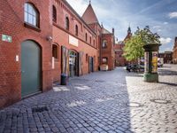 Berlin Architecture: Urban Brick Wall