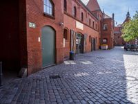 Berlin Architecture: Urban Brick Wall