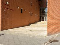 Berlin Building: A Yellow Facade with Large Windows