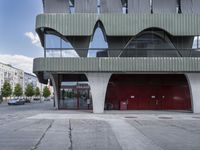 Berlin Business District: A Blend of Brutalist Architecture and Modern Design