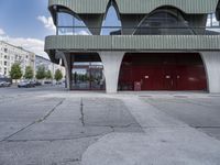 Berlin Business District: A Blend of Brutalist Architecture and Modern Design