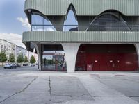 Berlin Business District: A Blend of Brutalist Architecture and Modern Design