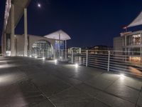 Berlin Business District at Night: City Lights (003)