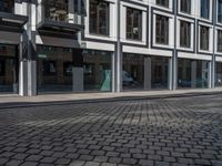 Berlin Business District: A Hard Shadow on an Office Building