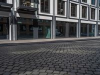 Berlin Business District: A Hard Shadow on an Office Building