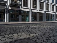 Berlin Business District: A Hard Shadow on an Office Building