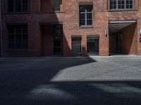 Berlin Business District Warehouse: A Classic Brick Wall Profile