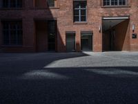 Berlin Business District Warehouse: A Classic Brick Wall Profile