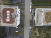 Berlin City: Aerial View of Urban Design