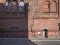 Berlin City Architecture: A Brick Building