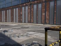 Berlin City Architecture: A Brick Wall