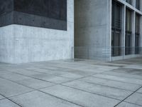 Berlin City Architecture: Concrete Wall 001