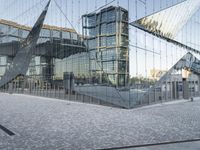 Berlin City Architecture with Glass Facade 002