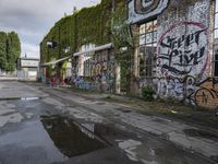 Berlin city architecture under grey sky