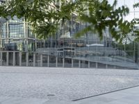 Berlin City Architecture: A Plaza with Modern Design