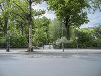 Berlin City Architecture Road and Spring Recreation in Germany